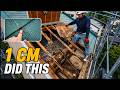 Japanese Carpenter Rebuilds a Roof After a Tiny Hole Led to Major Rot