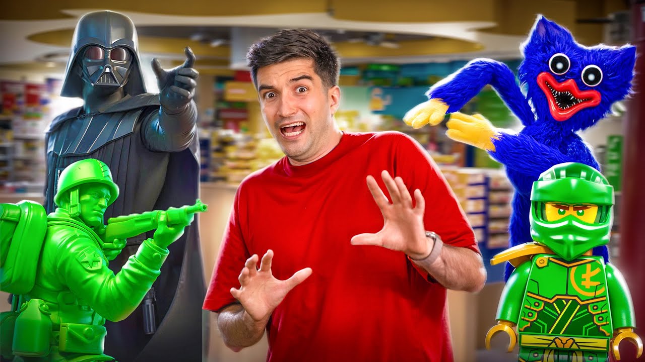 24 de Ore într-un Magazin de Jucării ! *Ele Prind Viață*