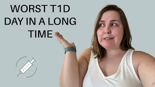 WORST T1D DAY EVER | The Diabetic Cactus