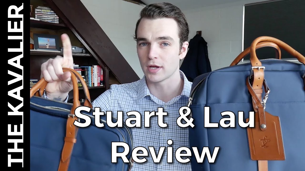 Stuart & Lau Cary Briefcase Original vs Combo Review YouTube