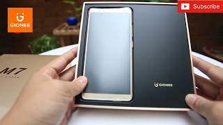 Unboxing of Gionee m7 India | Best dual camera Smartphone of 2017 December
