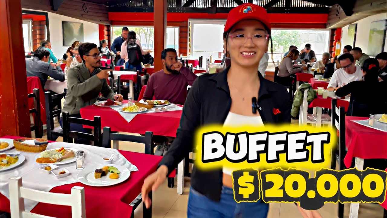 El Buffet mas BARATO DE BOGOTÁ 🥘 🇨🇴
