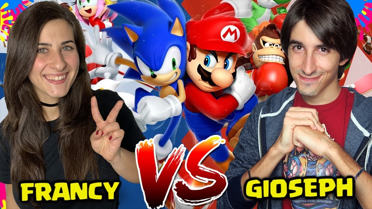 CORSA sugli SKATEBOARD VOLANTI con Mario e Sonic | Mario e Sonic ai Giochi Olimpici ITA! By Francy