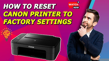 Quick Steps - How To Reset Any Canon Printer - Full Guide | Canon Printer Support | DSK
