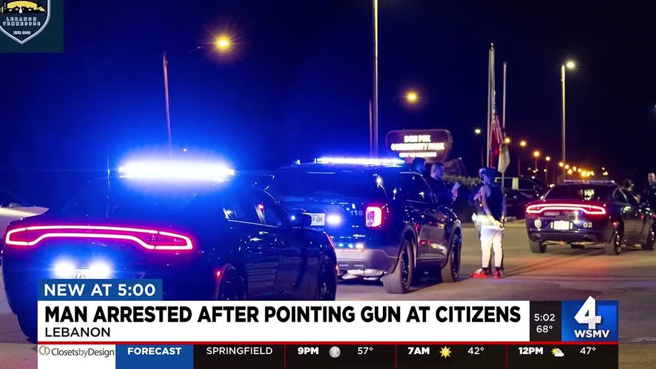 Man accused of pointing gun at multiple people in Lebanon business ...