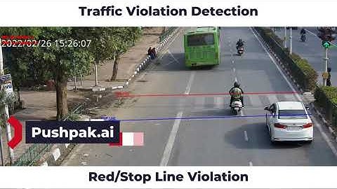 Traffic Violation Detection | Stop and Red Line Violation  | Traffic Law Enforcement