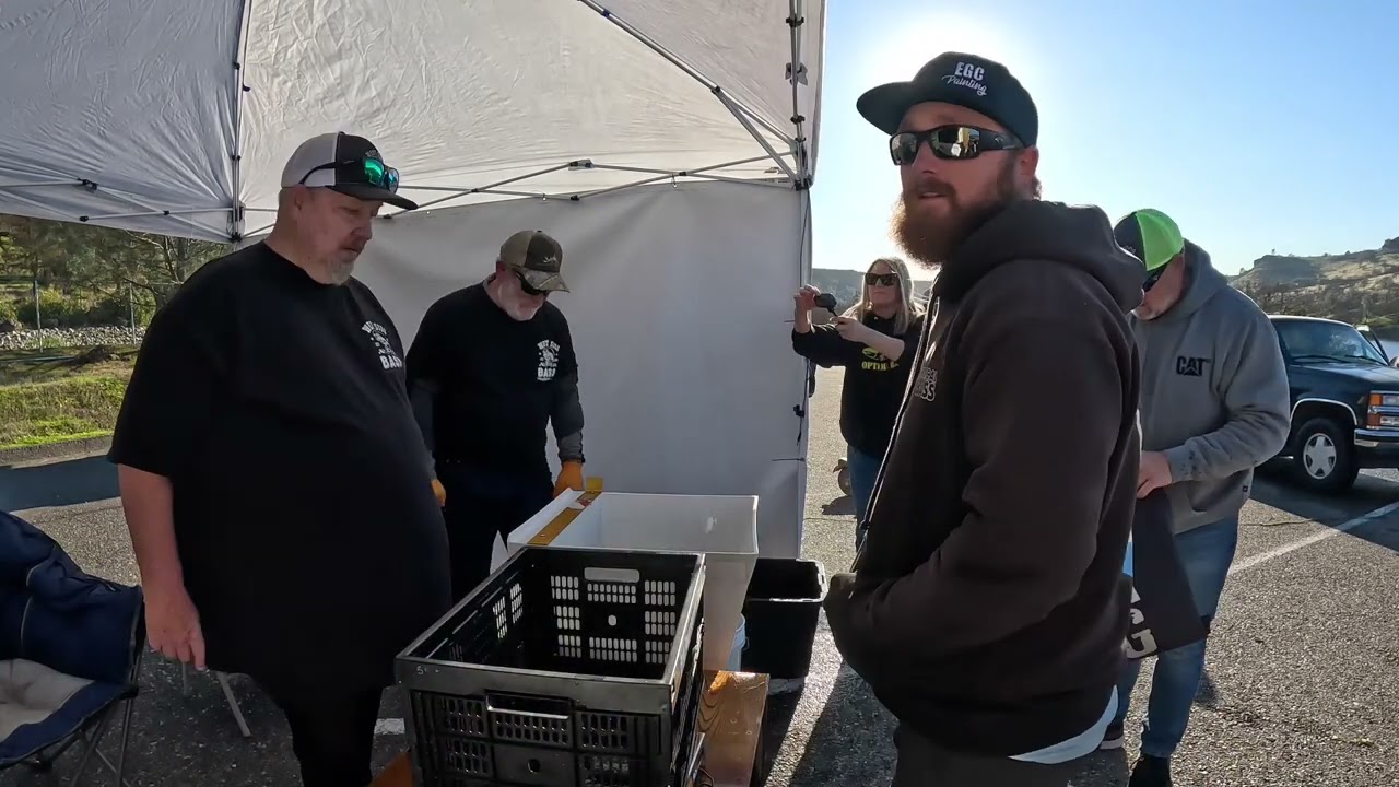 West Side Bass tournament @ Lake Tulloch. 1/11/25 big bags bass fishing. With Stan Lafever and crew!