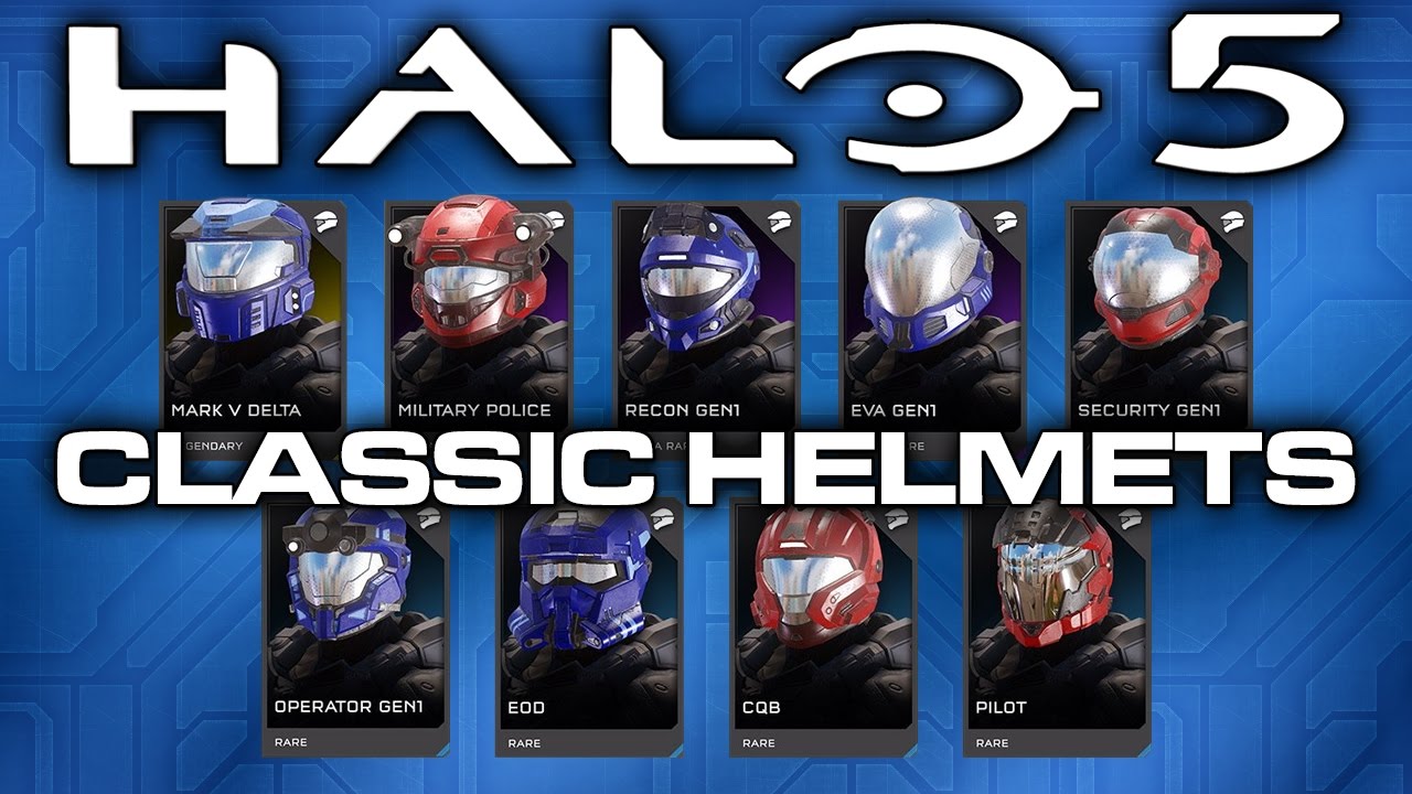 Halo 5 News Classic Helmet REQ Pack Announced! YouTube