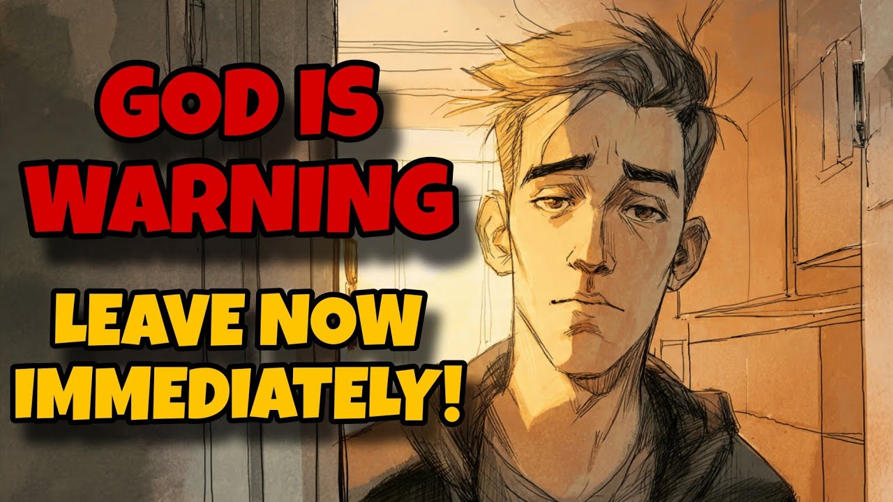 When God Removes Your Peace, It’s Time To Leave Immediately (Don’t Ignore This)