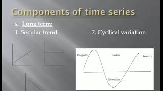 Statistics - Time Series - Part 1 - 2nd PU, 10+2, Class 12