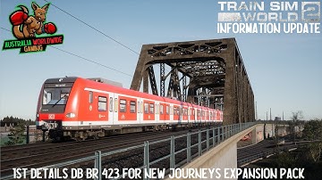 Train Sim World 2 Information Update 1st Details DB BR 423 for New Journeys Expansion Pack