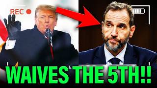 Jack Smith Tells BBC He Will WAIVE the 5th and Gladly TESTIFY About Trump Crimes!!!