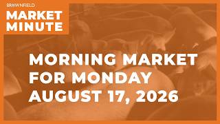 Soybeans were higher overnight Morning Market Minute