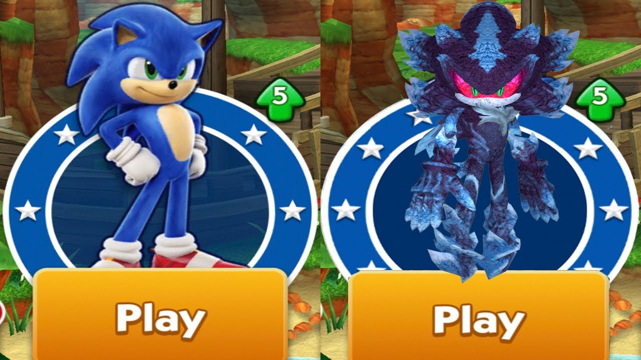Sonic Dash vs Sonic Forces - All Characters Unlocked Android Gameplay ...