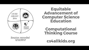 CT Conversation with Jeannette Wing:  Computational Thinking for K-12 Educators