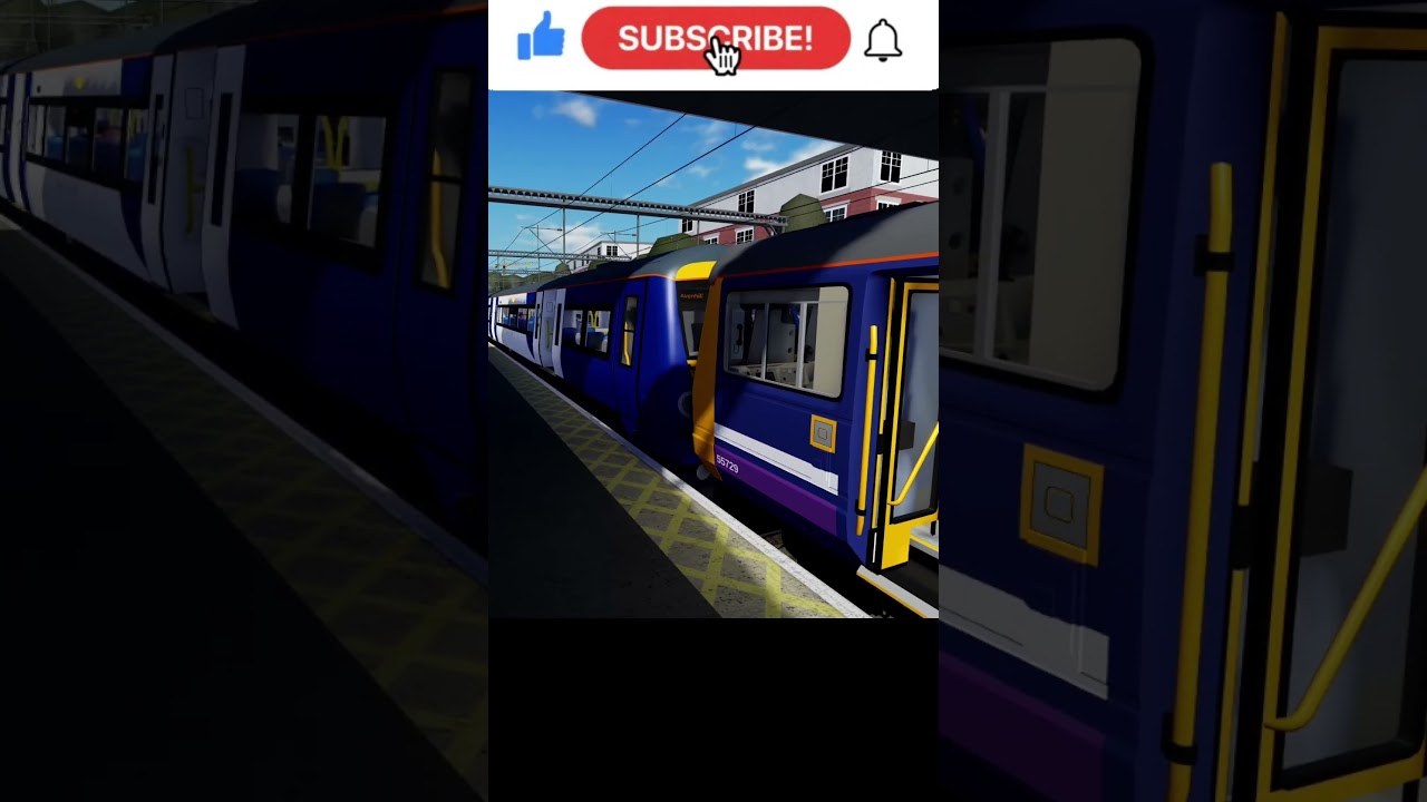 BR Class 170 & 142 Doors Closing at Thornfield