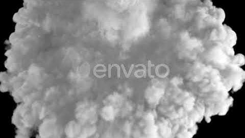 White Smoke Streaming And Spreading 4K | Motion Graphics - Envato elements