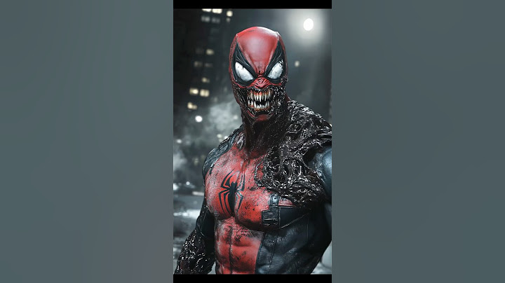 DEADPOOL COSPLAYS VENOM 🔥AI #deadpool #marvel