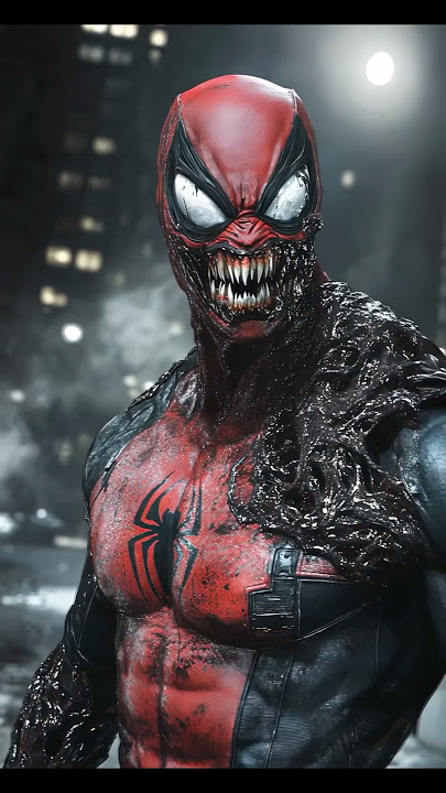 DEADPOOL COSPLAYS VENOM 🔥AI #deadpool #marvel