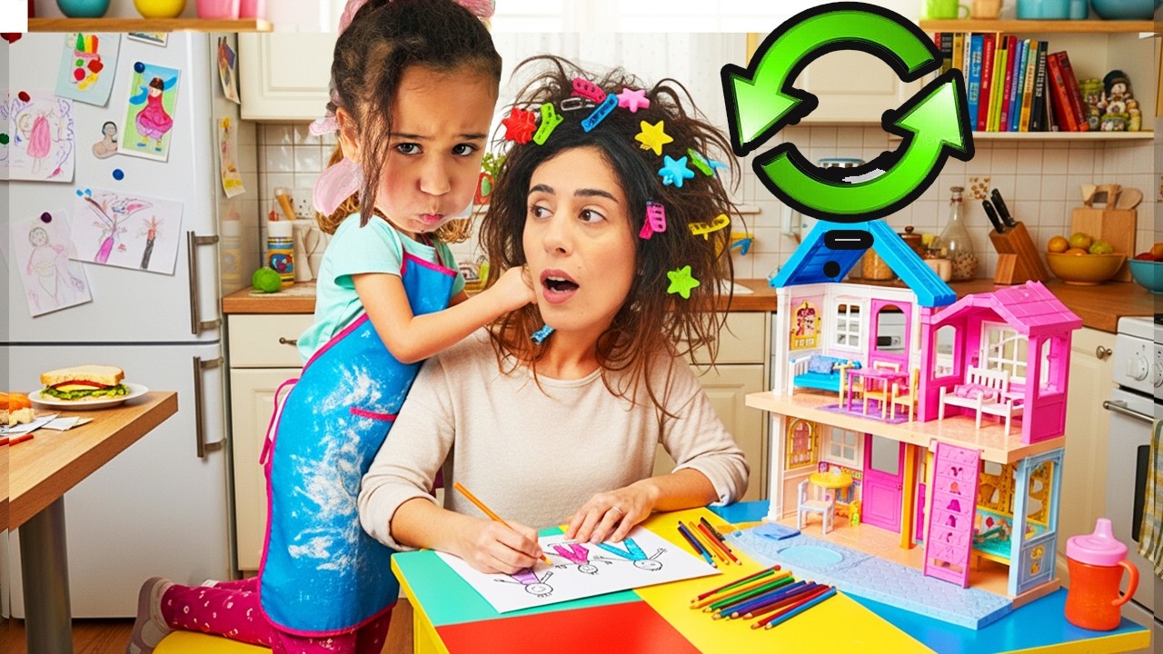 ANNEMLE HAYATLARIMIZI DEĞİŞTİRDİK 24 SAAT NİL ANNE OLDU