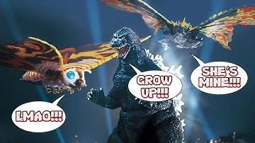 If Kaiju Could Talk in Godzilla vs. Mothra (1992)