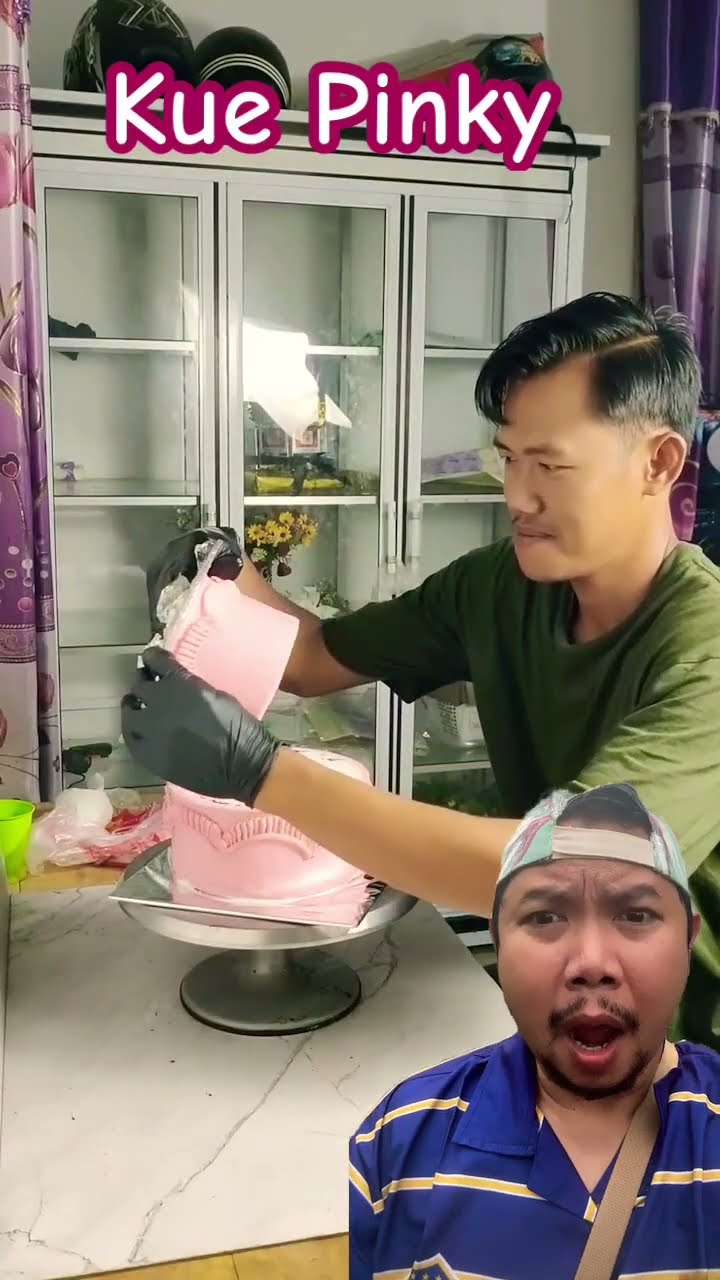 Kue Pinky Rasa MELODY!!!? #kitchen #dekorasicake #cake #kue #food