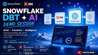 Snowflake +DBT + AI Training Batch-23 June-10 | @vitechtalks | Snowflake Demo | Trail Account