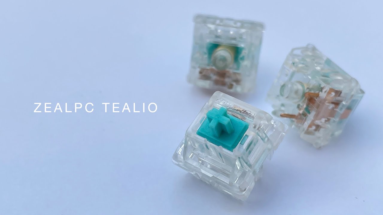 Tealios v2 Linear Sound Test (GMK+SA) 