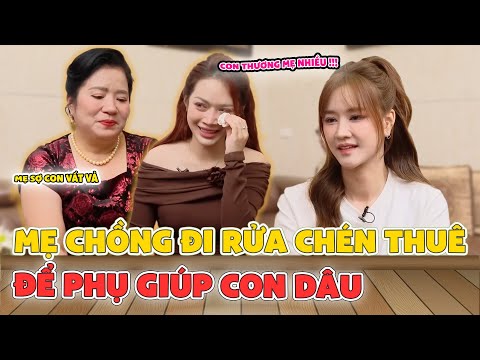 THƯƠNG CON DÂU cực khổ, MẸ CHỒNG đi rửa chén thuê để hỗ trợ con