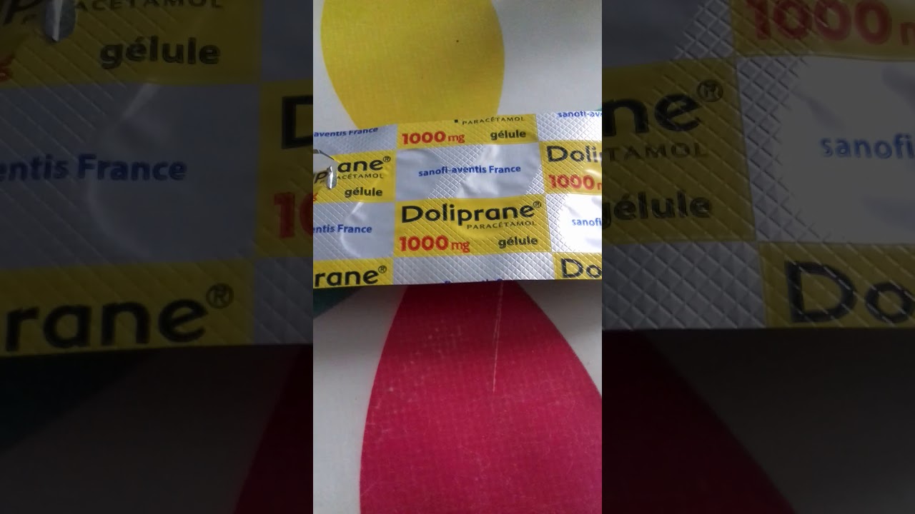 doliprane avec de la gelatine de porc YouTube