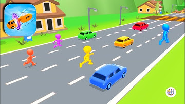 Shape-Shifting Gameplay Walkthrough All Levels iOS, Android Mobile Stick Run Game New Level