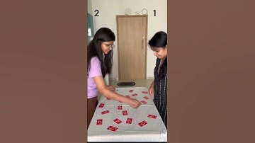 Card Matching Game  #cards #family #fun #shorts