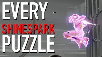 ALL Speedbooster & Shinespark puzzles in Metroid Dread - Guide / Walkthrough (With Time Stamps)