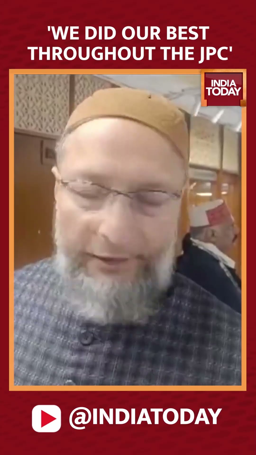 AIMIM Chief Asaduddin Owaisi Speaks On Conclusion Of JPC Meet On WAQF Bill | #shorts #waqfboard