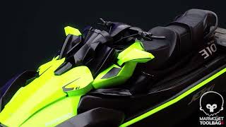 3D Model of Jetski in BLENDER screenshot 5