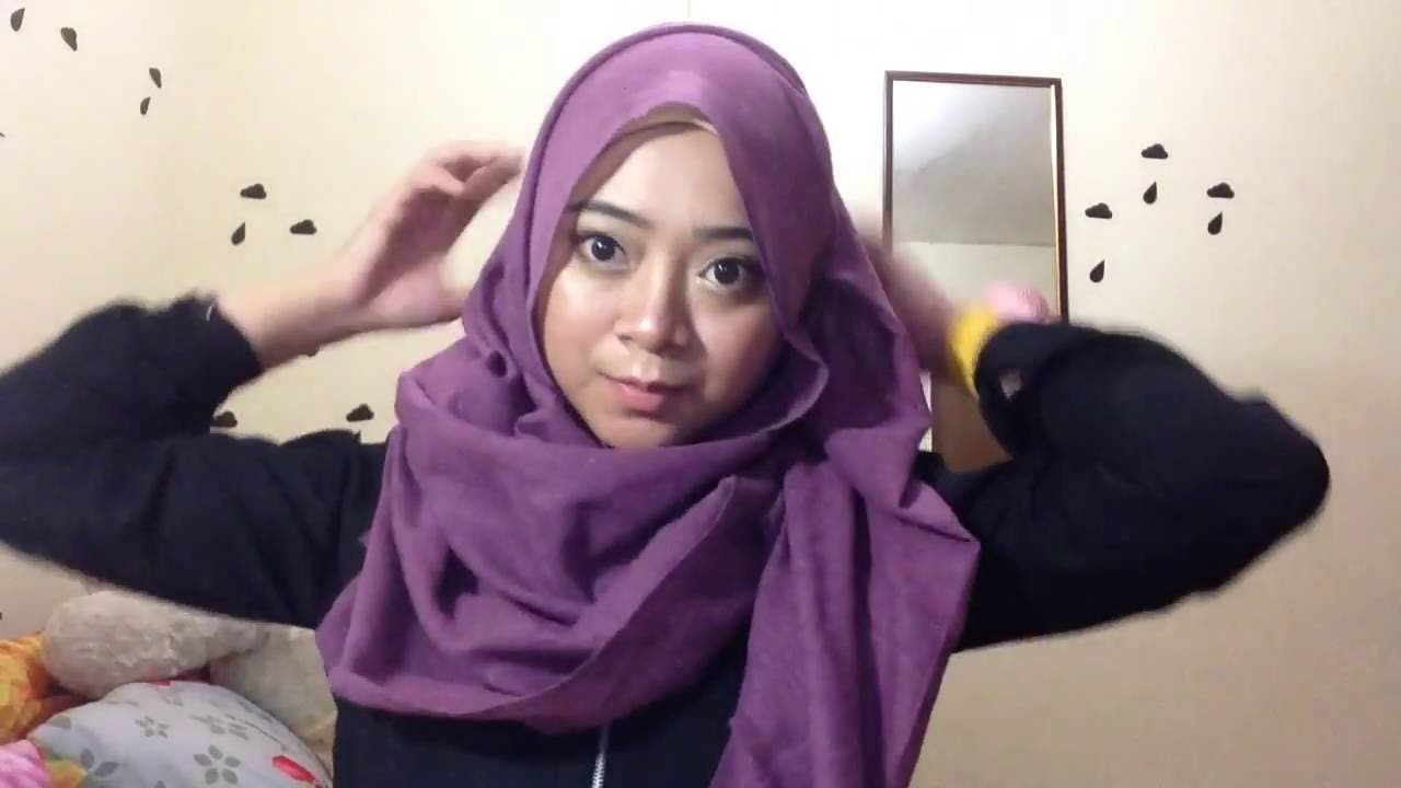 TUTORIAL PASHMINA INDAH NADA PUSPITA YouTube