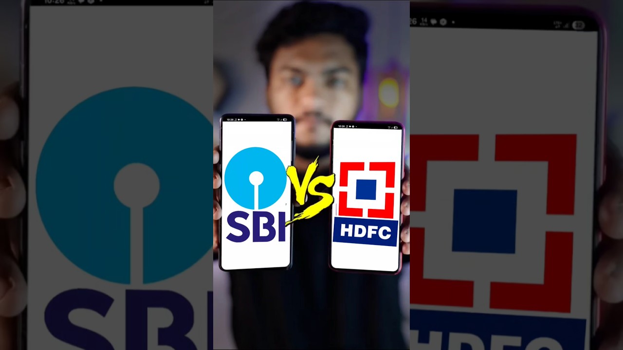 HDFC vs SBI Bank Which is Better? #hdfc #sbi