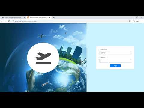 Online flight booking system using php