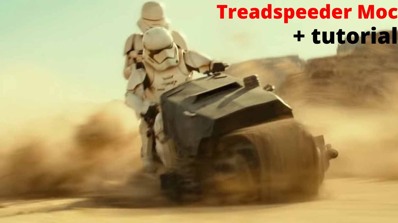 First Order Treadspeeder Moc(Custom / Tutorial) - YouTube