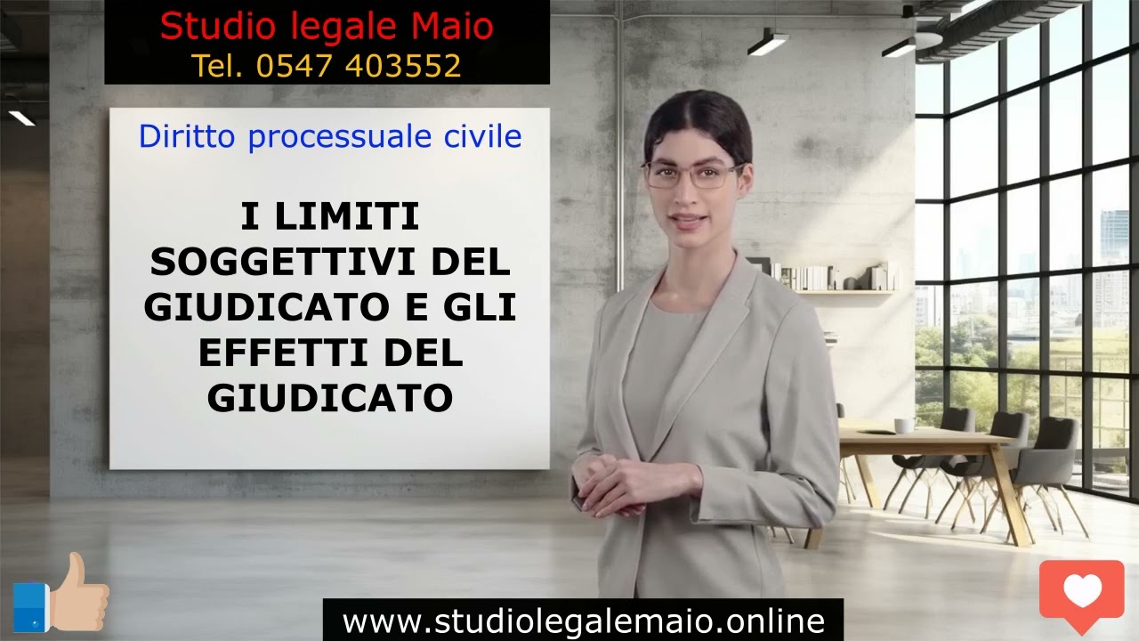 I limiti soggettivi e gli effetti del giudicato