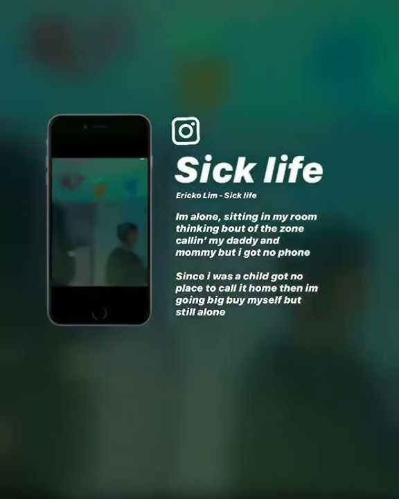 Status WA Sick life -Erik colim