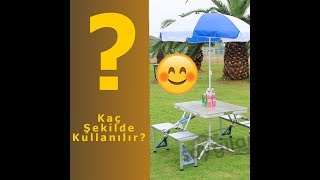 Katlanır Masa, Katlanabilir Kamp Ve Piknik Masası