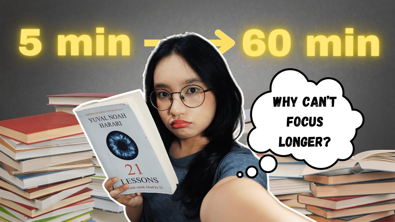 How to EXTEND your ATTENTION SPAN to READ and FOCUS LONGER! - YouTube