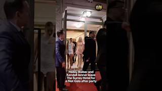 Hailey Bieber &amp; Kendall Jenner After Party Vibes ✨ #ModelLife #Fashion #Viral #FYP #Trending #Shorts
