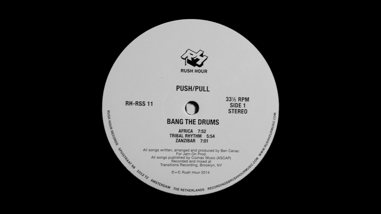 Push⁄Pull US盤 PUSH&frasl;PULL&frasl;BANG THE DRUMS&frasl;GERTIE GFLP4001 LP – Bang