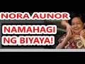 NORA AUNOR NAGPASAYA NG  KAPWA KATRABAHOTUMULONG AT NAMAHAGI NG BIYAYA SA MGA CREW NG LIGALIG!