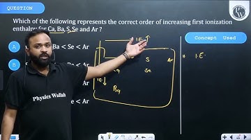 Which of the following represents the correct order of increasing first ionization enthalpy for ....