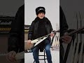 Michael Schenker on his Gibson Custom Michael Schenker 1971 Flying V Collector's Edition