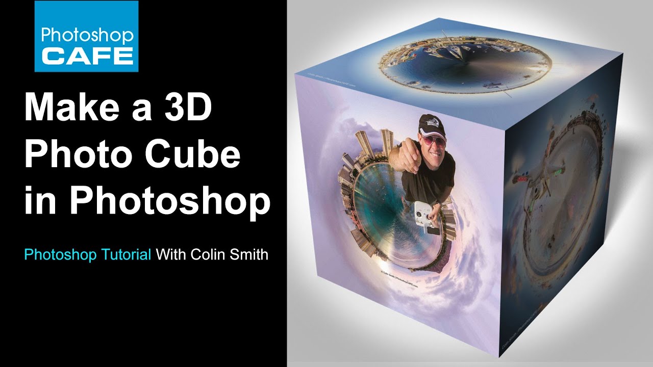 How To Make A 3d Photo Cube In Photoshop Tutorial YouTube