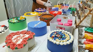 How to Make a Lettering Cake - Korean Food [ASMR] screenshot 5